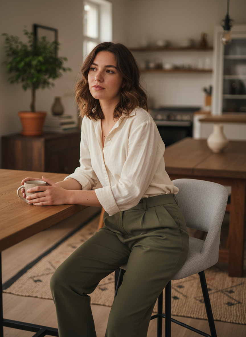 Comparativa visual de alturas de taburete