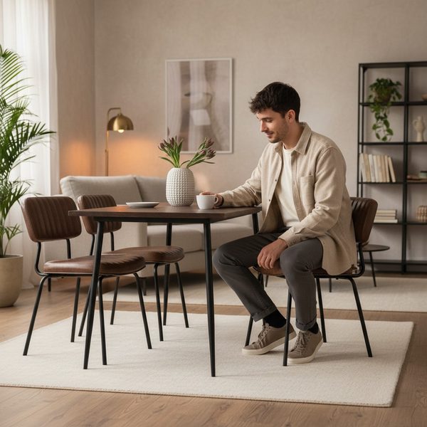 Publicación de Bordecor en Instagram: Un toque retro que cambia todo el comedor